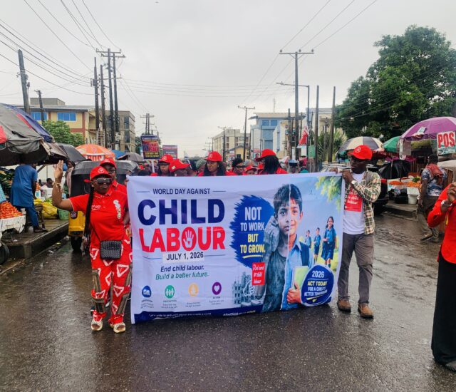 Leading the Charge: Giving Is Healing Foundation Unites with ILO and Federal Ministry in Lagos Rally Against Child Labour